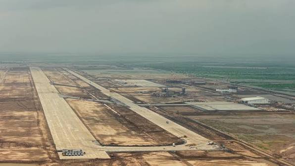 Dholera Airport runway